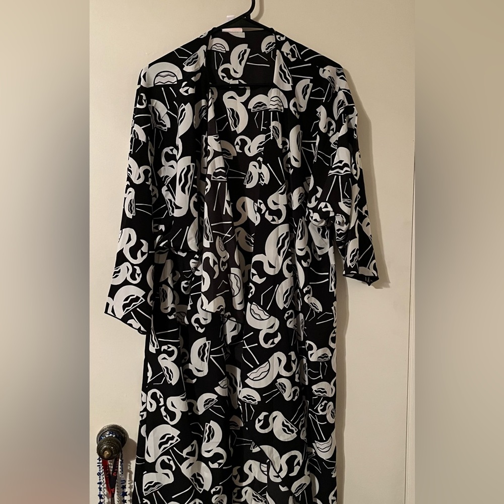 Lularoe summer coverup cardigan 🦩 flamingo